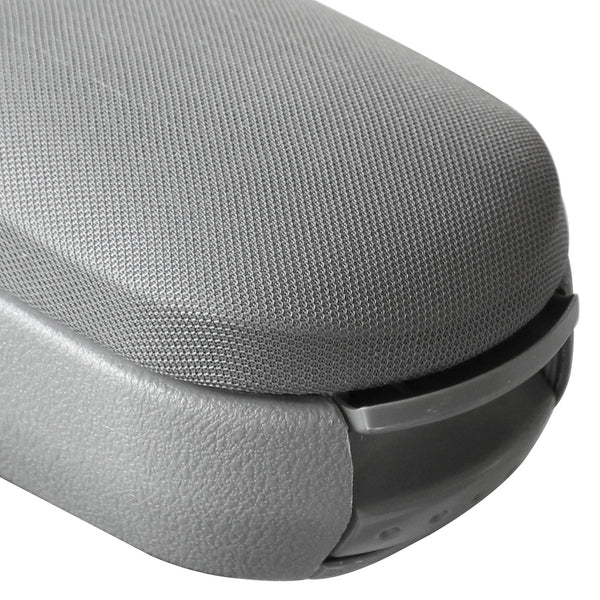 [pro.tec] Marca specifica pentru cotiera auto Golf IV / Bora / New Beetle - cotiera auto - cu compartiment pentru depozitare - tesatura - gri