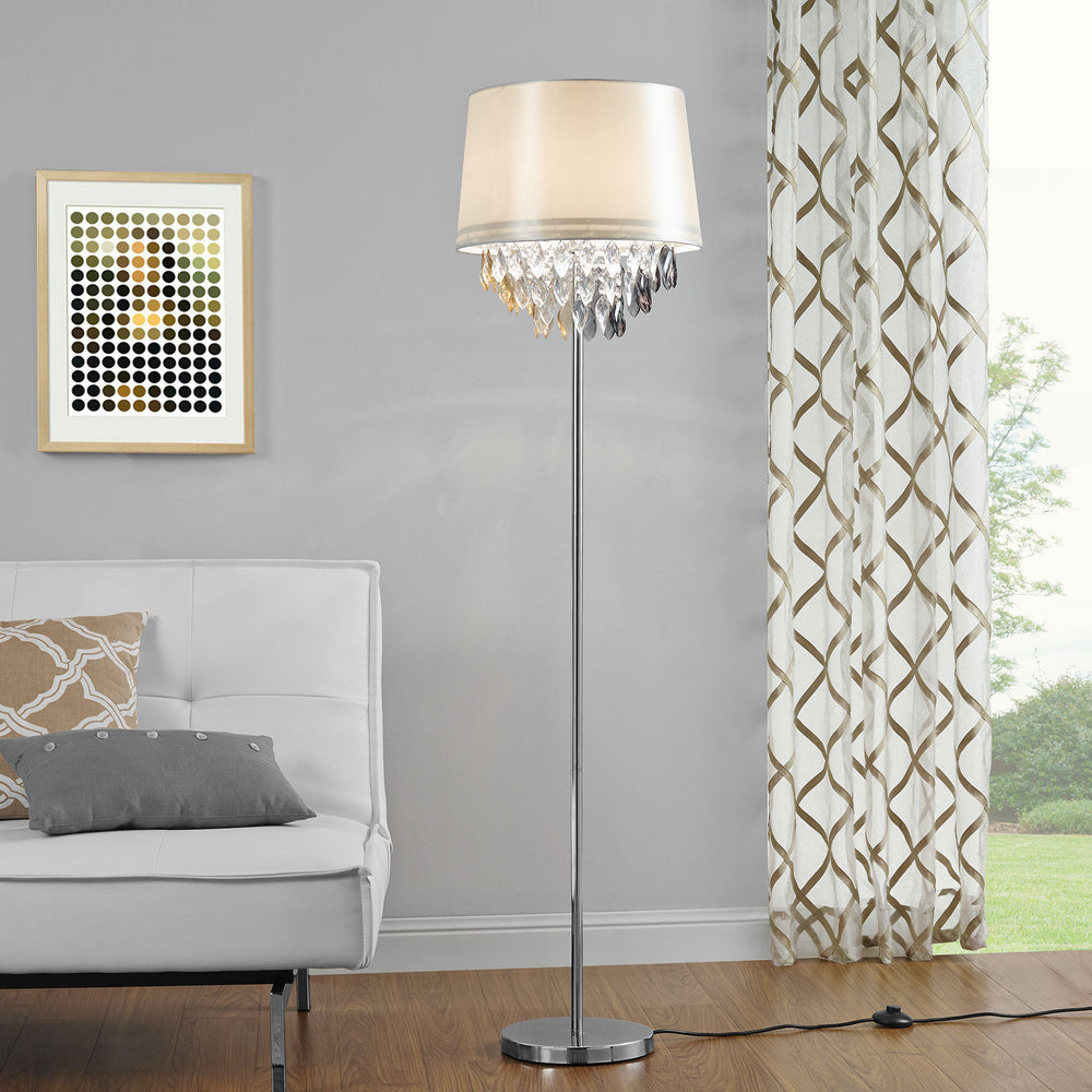 Stehleuchte 165 x Ø 40 cm Weiß lux.pro - premiumXL