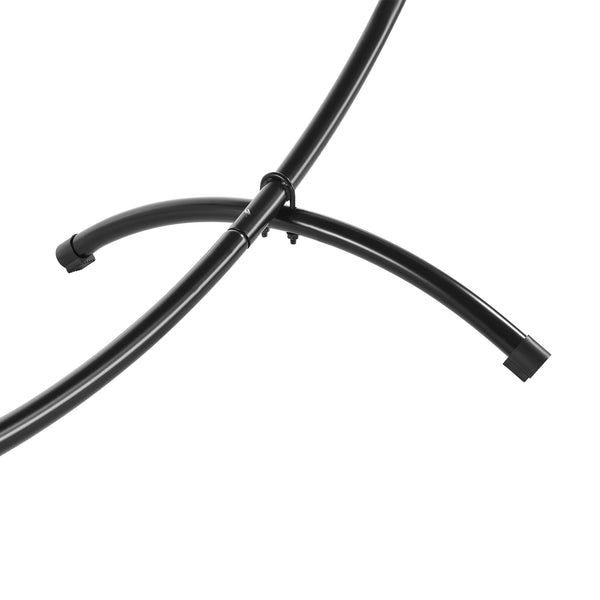 Cadru metal pentru hamac HS-001S negru 290x100cm [casa.pro]