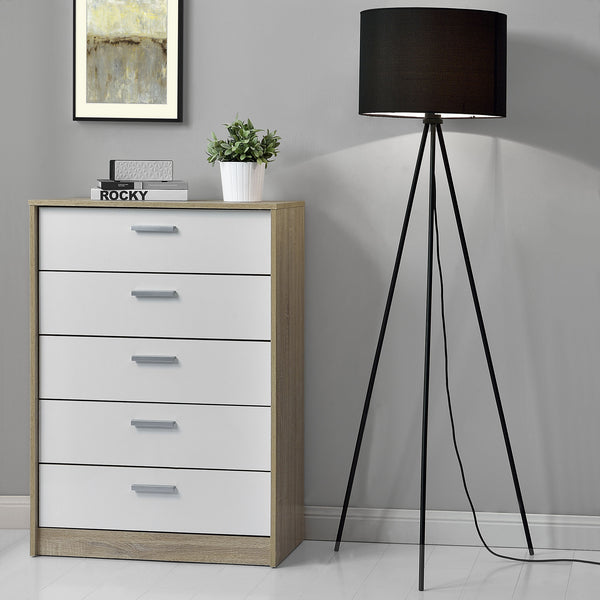 Lampa podea Ducesa  1 x E27 negru  [lux.pro]