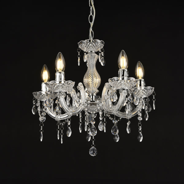 Lustra Weimar 5 x E14 alb [lux.pro]