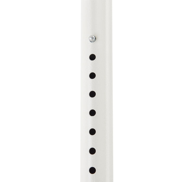 Cuier haine AATR-6506 tip telescop 305 cm inaltime reglabila alb [en.casa]