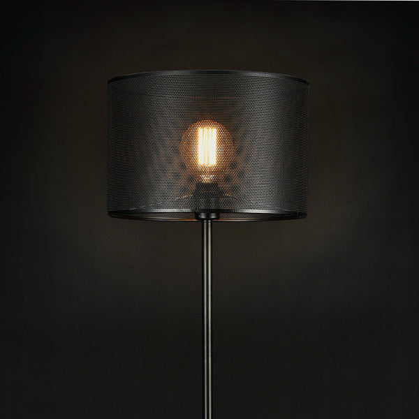 Lampa podea Arensburg 153 cm metal negru [lux.pro] 