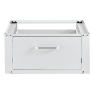 Suport pentru masina de spalat standard AAWR-8002 alb cu sertar [en.casa]