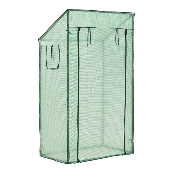 Sera gradina Marzano 100 x 60 x 174 cm folie PE verde [en.casa]