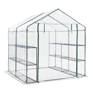 Solar gradina Grunau 200 x 200 x 220 cm PVC [en.casa]