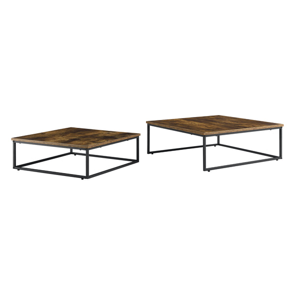 Set 2 masute cafea Haninge masuri diferite [en.casa]