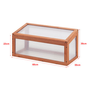 Solar gradina Laarbeek 60 x 30 cm policarbonat celular [casa.pro]
