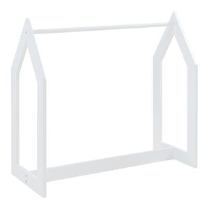 Suport haine casuta copii Værløse 78x75x35 cm alb [en.casa]