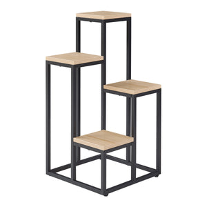 Suport plante cu 4 rafturi inaltimi diferite Ameland 67x34x34 [en.casa]