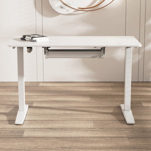 Organizator cabluri Skegness alb tip tavita [pro.tec]