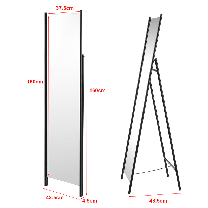 Schiță cotată Oglindă de podea Martano 160 x 42,5 cm [en.casa]