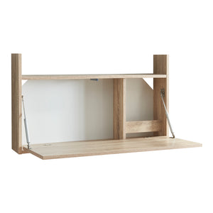 Birou pliabil Rautalampi 48x83x14,5cm montabil pe perete [en.casa]