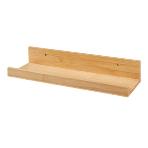 Set 3 rafturi perete Gildeskål 40x13x7cm bambus [en.casa]