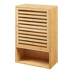 Dulap perete baie Gjesdal 60x40x20cm bambus natur [en.casa]