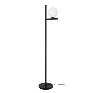 Lampa de podea Aberdaron 154 cm 1 x E27 60W alb negru [lux.pro]