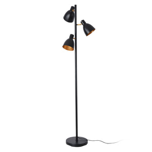 Lampadar Witney 154cm 3xE14 40W negru/auriu [lux.pro]