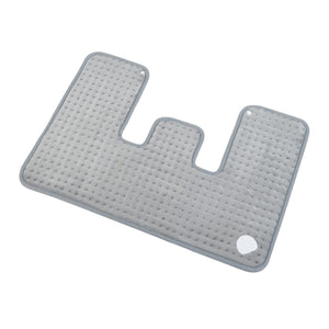 Perna electrica Borrello 65x45cm 100W gri [en.casa]