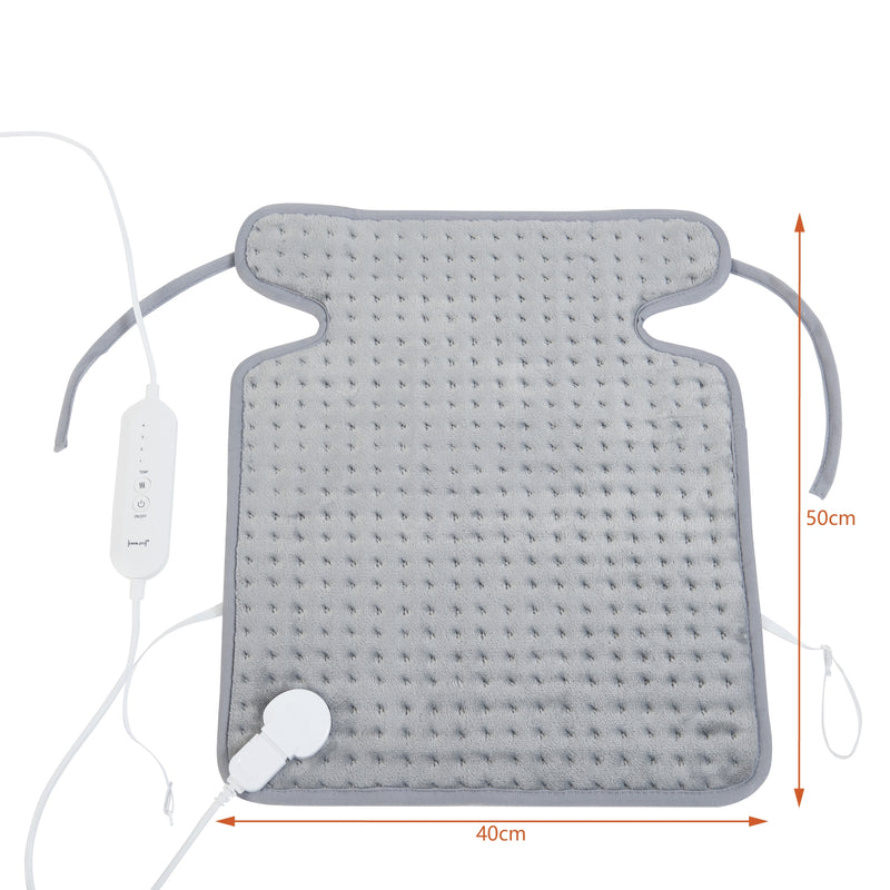 Schiță cotată Perna electrica Calvera 50x40cm 80W gri [en.casa]