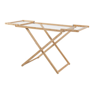 Uscător de rufe pliabil Fakala 154x59x82 cm bambus [en.casa]