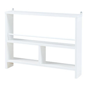 Raft perete Piteå 60x10,5x45cm pal alb [en.casa]