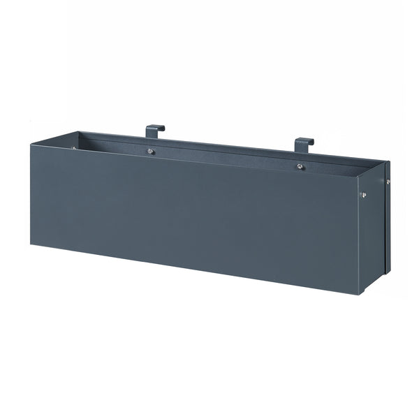 Jardiniera Achtkarspelen 50x12x15cm antracit [en.casa]