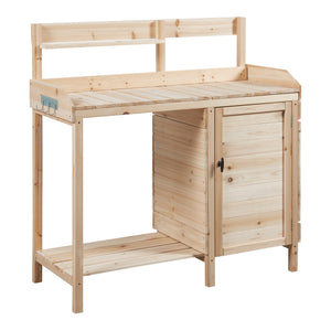 Masa plantare Alessano 110x107x46cm brad natur [casa.pro]