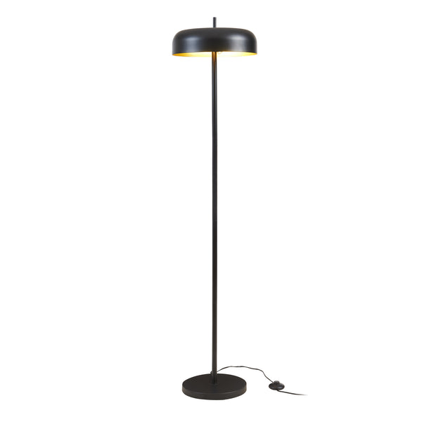 Lampa de podea Barton 159 cm 2xE27 max.60W metal negru [lux.pro]