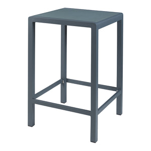 Set mobilier bar 3 piese Avise aluminiu sticla gri inchis [casa.pro]
