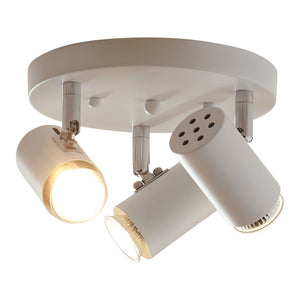 Lampa de plafon Bathgate 13 cm 3 x GU10 max 28W alb [lux.pro]
