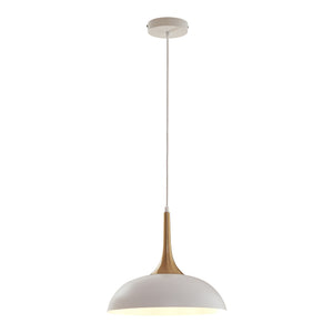 Lampa suspendata Blairgowrie 147 cm1xE27 max 60W alb/culoarea alamei [lux.pro]