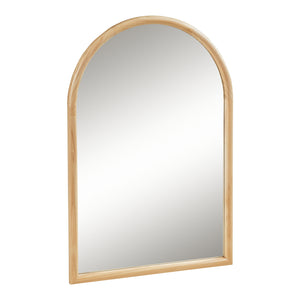Oglinda de perete Podena 90x60 cm natur [en.casa]