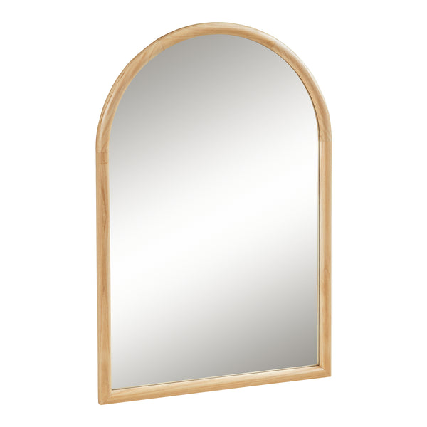 Oglinda de perete Podena 90x60 cm natur [en.casa]