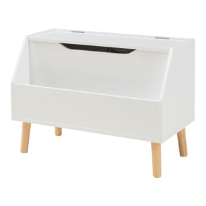 Lada jucarii Aavanrar 60x30x43 cm mdf alb [en.casa]