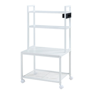 Raft mobil imprimanta Svanaldsvipp 100x55x38 cm alb [en.casa]