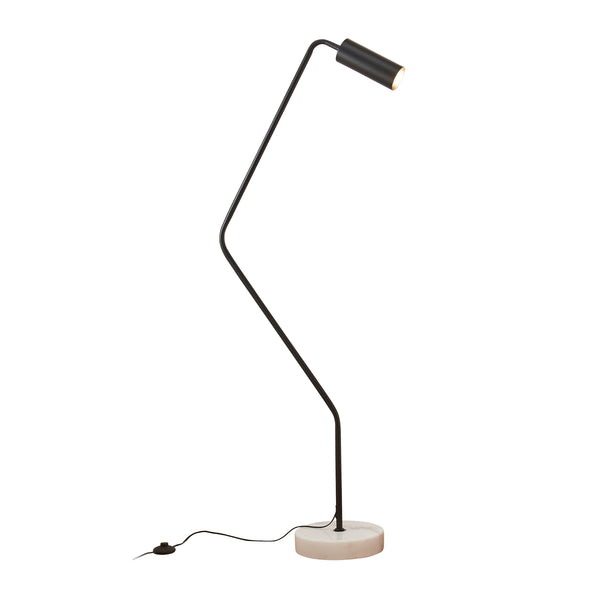 Lampa de podea Vatka 1xGU10 max 9W fem negru/alb [lux.pro]