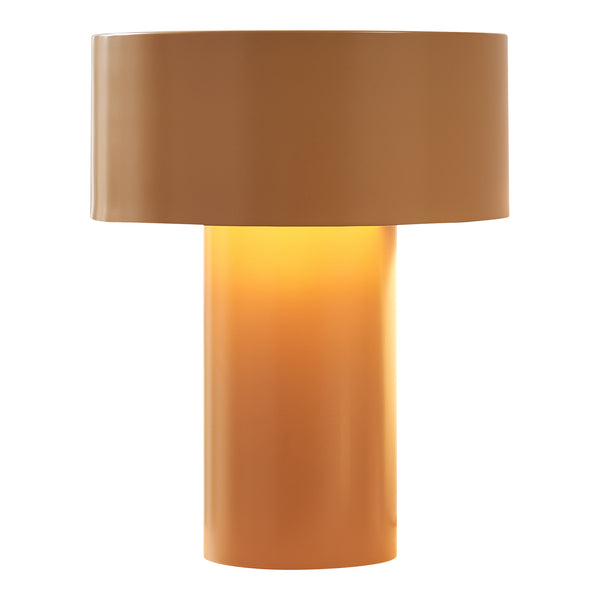 Lampa de masa Kömn 37x30cm 1xE27 max 60W metal maro [lux.pro]