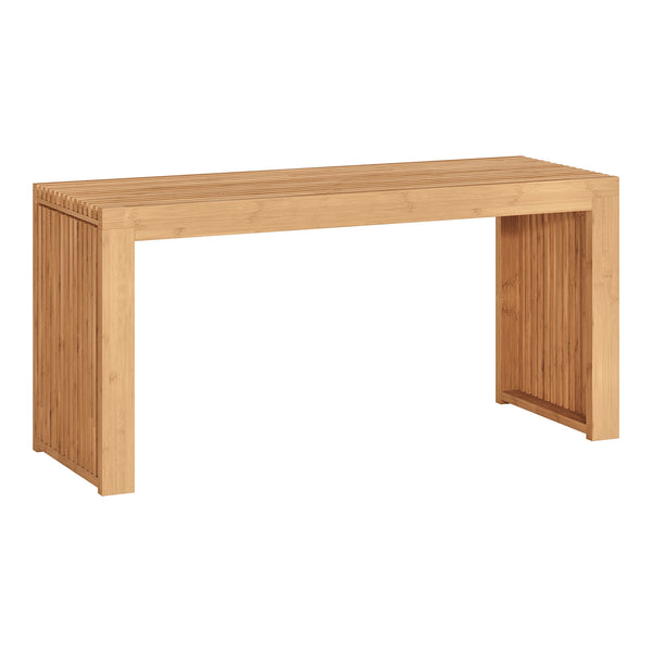 Bancă pentru pantofi Korjad 90x33x43 cm bambus [en.casa]
