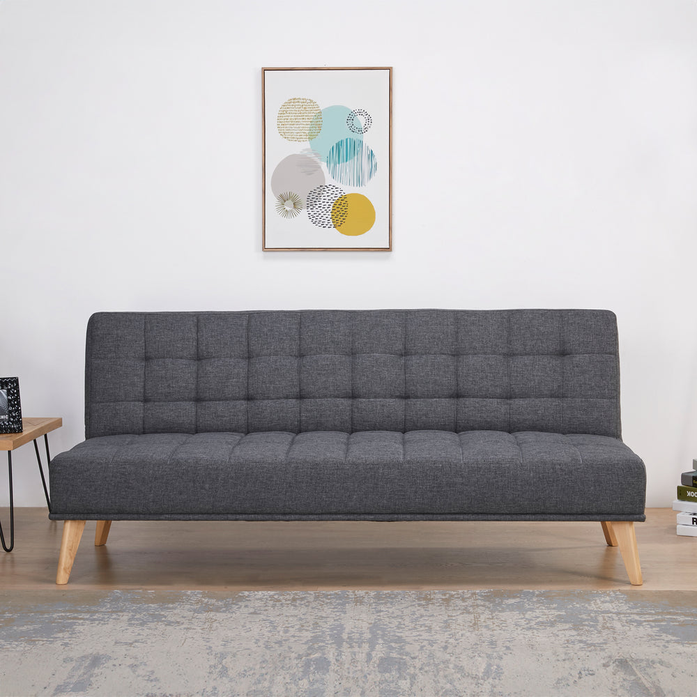 Canapea extensibilă Pukkila 180x86x81 cm textil [en.casa]