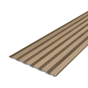 Set panou perete Borger 195x30cm polistiren stejar deschis [NEU.HOLZ]
