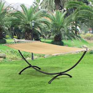 Cadru metal pentru hamac HS-001S negru 290x100cm [casa.pro]