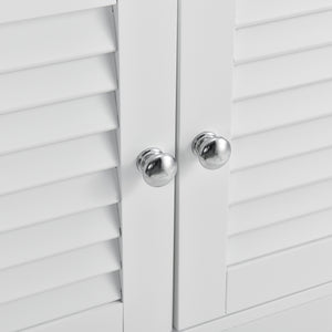 Dulap baie Dalia pentru chiuvete montabile pe blat 60 x 60 x 30 cm alb [en.casa]