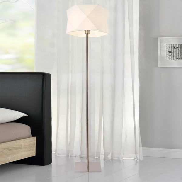 Lampa podea Narwa 152 cm metal/panza [lux.pro] 