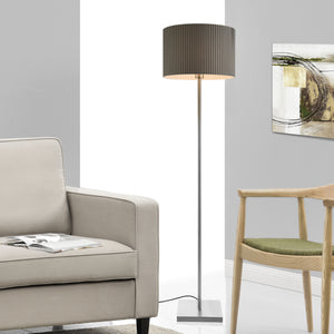 Lampadar Coimbra 152 cm 1 x E27 gri [lux.pro]