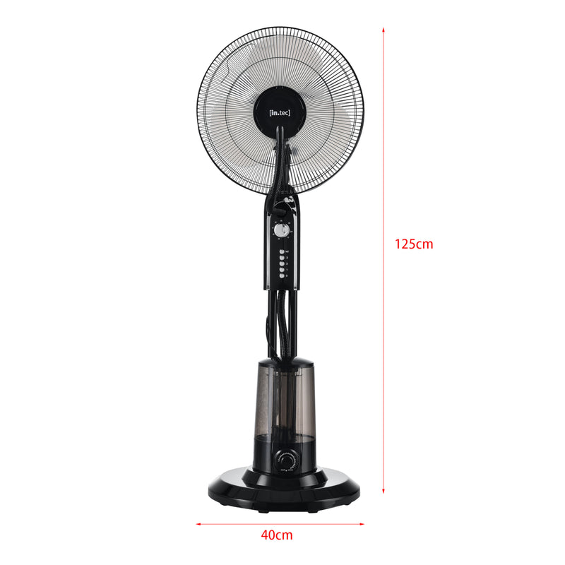Schiță cotată Ventilator ABWV-3971 cu functie umidificare 75W [in.tec] 