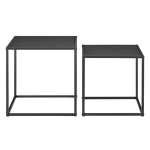 Masute living Reli set 2 buc masuri diferite forma patrata [en.casa]