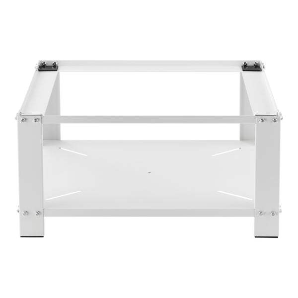 Suport masina de spalat AAWR-8011 otel/alb 63 x 54 x 31 cm [en.casa]