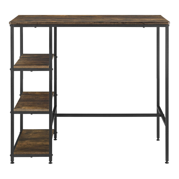 Masa bar Vaxjo cu 3 rafturi 100 x 109 x 60 cm [en.casa] 