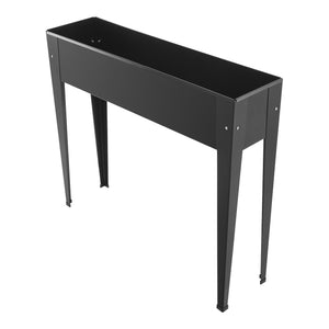 Jardiniera inalta Lelystad 98 x 25 x 82 cm antracit [en.casa]