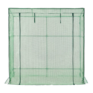 Solar gradina Vlaardingen 198 x 78 x 200 cm folie verde [en.casa]